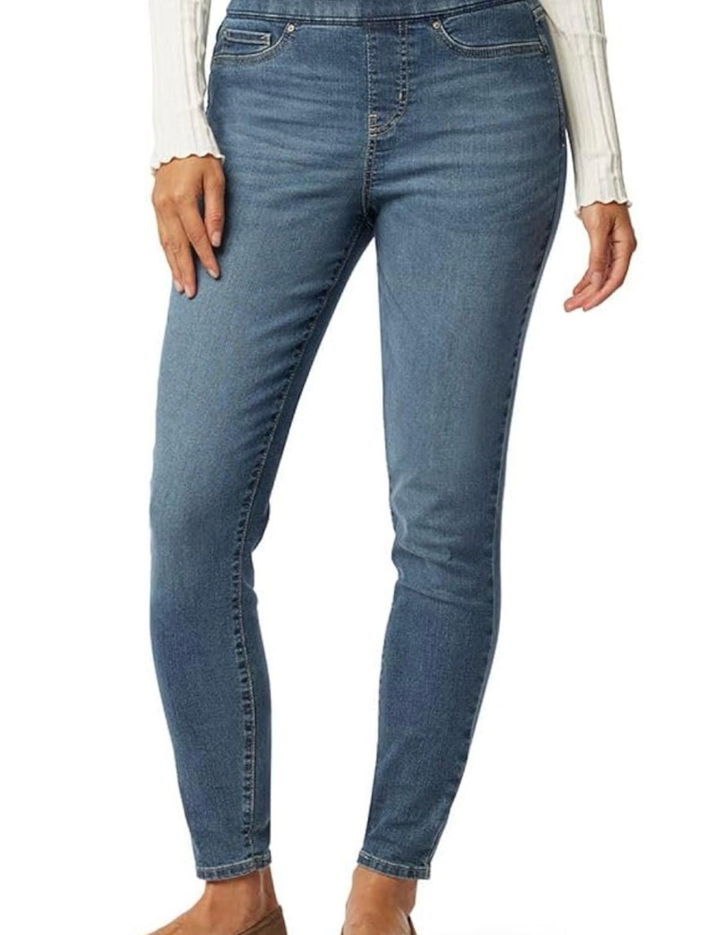 Signature by Levi Strauss Women's Pull-On Skinny Jeans